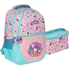 Rky Serenity Relaxion Ilköğretim Sırt Çantası ve Beslenme Çantası Çanta Seti