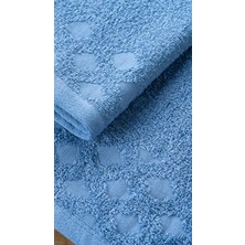 4'lü Harem %100 Doğal Pamuklu Misafir Banyo / Mutfak Havlu Seti - 30X50 cm Lacivert