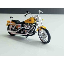 Maisto 1:18 2001 Harl. Daviidson Fxdwg Wide Glide Motosiklet