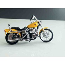 Maisto 1:18 2001 Harl. Daviidson Fxdwg Wide Glide Motosiklet