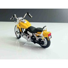 Maisto 1:18 2001 Harl. Daviidson Fxdwg Wide Glide Motosiklet