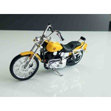 Maisto 1:18 2001 Harl. Daviidson Fxdwg Wide Glide Motosiklet