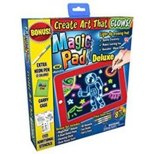 Çerçici Magic Pad Çocuk Eğitici Sihirli Işıklı Kalemli Öğretici Pili Pad