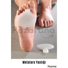 Orta Parmak Metatarsal Silikon Pad Nasır Koruyucu Metatarsal Pad Metatars Yastığı