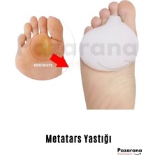 Orta Parmak Metatarsal Silikon Pad Nasır Koruyucu Metatarsal Pad Metatars Yastığı