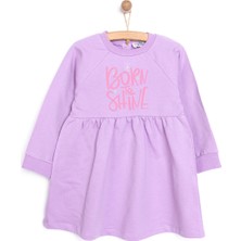HelloBaby Basic Kız Örme Önü Fırfırlı Elbise Kız Bebek