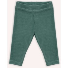 Kız Bebek Fitilli Yeşil Pantolon