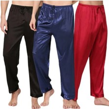 Boby Silk %100 Ipek Saten Erkek Pijama Altı
