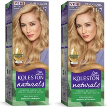 Wella Koleston Naturals Saç Boyası Vanilya Sarısı 11/7 2x Paket