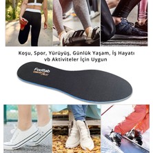 Foottab Rahat Spor Ayakkabı Tabanı, Kadın, Erkek, Çocuk Için Yumuşak Tabanlık