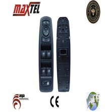 Maxtel Cam Kaldırma Anahtarı Renault Megane Iıı Sol 13 Fıslı Laguna Iıı 254000006R