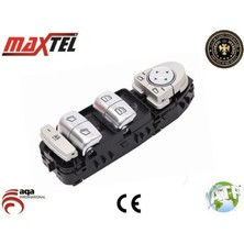 Maxtel Cam Kaldırma Anahtarı Mercedes W447 14-  Vıto Tourer (14-) Ayna Katlamasız 4475450513