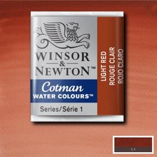 W&N Cotman Cotman Sulu Boya Yarım Tablet Light Red 362