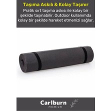 Premium Su Geçirmez Konforlu Taşıma Askılı Çift Taraflı Zemin Çadır Uyku Kamp Matı Yer Minderi 10MM