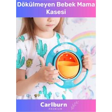 Carlburn Bpa Içermeyen Pratik Kolay Temizlenir Eğlenceli Asla Dökülmeyen Bebek Mama Kasesi