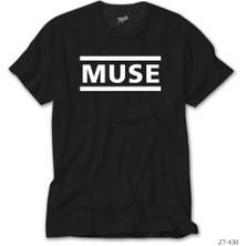 Crows Gate Muse Logo Siyah Tişört