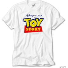 Toy Story Logo Beyaz Tişört