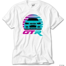Nissan Gtr R34 Z Tune Beyaz Tişört