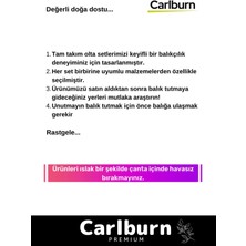 Carlburn Özel Üretim Şık Taşıma Çantalı Hazır Kurulu Balık Tam Takım Hobi Kıyı Olta Seti - 3m Kamış Hediyeli