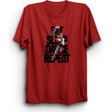 The Fame Eat Sleep Dance Repeat, Ye, Uyu, Dans Et ve Tekrar Et, Dancing %100 Pamuk Tişört