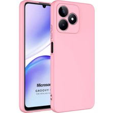 Microsonic Realme Note 50 Kılıf Groovy Soft Pembe