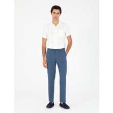 Cacharel Erkek İndigo Carrot Fit Kanvas Pantolon 50284665-VR028