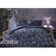 Taç Yeni Sezon Tek Kişilik Nevresim Takımı Lonny Lacivert