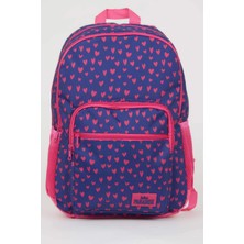 DeFacto Kız Çocuk Baskılı Okul Sırt Çantası C5906A8NS