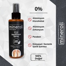 Mineroll Ayak Koku Önleyici Doğal Kristal Deodorant Sprey 150 ml