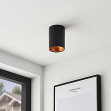 Full Reyon 7 Watt GU10 Günışığı Ledli, 10  cm , Alüminyum Kasa Sıva Üstü Dekoratif Tavan Armatürü, LED Aplik