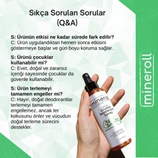 Mineroll Doğal Kristal Deodorant Sprey 150 ml