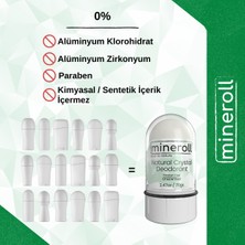 Mineroll  Doğal Kristal Tuz Vegan Deodorant 70g