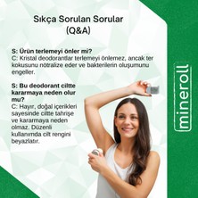 Mineroll  Doğal Kristal Tuz Vegan Deodorant 70g