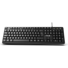 Inca IK-275QU Multimedya Soft Touch Black Keyboard (Kablo Uzunluğu 1,35 Mt) (10 Milyon Tuştıklama)