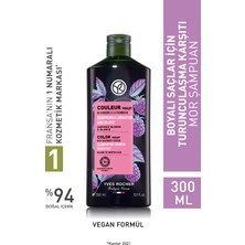 Yves Rocher Boyalı Saçlar Için (Couleur) Turunculaşma Karşıtı Mor Şampuan - Sülfatsız & VEGAN-300 ml