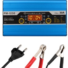 Go İthalat Findit 12 Volt Max 30 Amper LCD Ekranlı Akü Şarj Cihazı (2818)