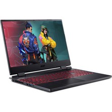 Acer Nitro 5 AN515 NH.QM0EY.009A15 I7-12650H 16GB 512SSD RTX4060 15.6" Fhd W11P Dizüstü BILGISAYAR-CNT016