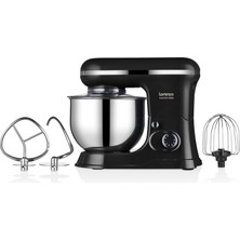 Lorenzo Master Pro Stand Mixer Hamur Yoğurma Makinesi 1500 W Siyah