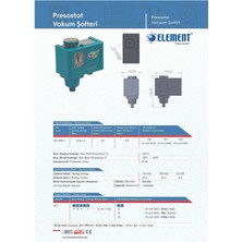 Element Elt-Prv-1 Vakum Prosestat - Vakum Şalteri