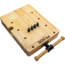 Rox Wood 0274 Tezgah Üzeri Mengeneli Ahşap Çalışma Tezgahı