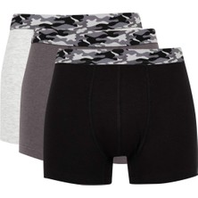 DeFacto Regular Fit 3'lü Boxer C1536AX24AU