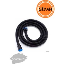 Wuvera Siyah Duş Hortumu - 150 cm