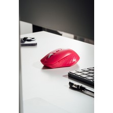 Everest SM-BT09 USB Pembe 2in1 Bluetooth ve 2.4ghz Kablosuz Mouse  