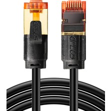 Gplus Cat8 15 Metre S/ftp 40G 2000MHZ 28AWG Bc Emi Pimf Örgü Folyo Kaplama Stp Sf/ftp Network Ethernet Lan Kablo 15M