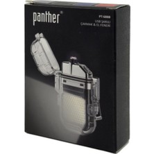 Zuv Panther PT-6888 USB Şarjlı Çakmak-Fener Kamp