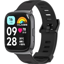 Dgplz Store Redmi Watch 3 Lite / Watch 3 Active Için Düz Delikli Tpu Kayış (Yurt Dışından)