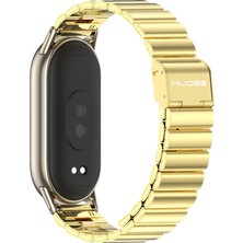 Dgplz Store Xiaomi Mi Band 8/9/9 Nfc Için Bambu Toka Metal Kayış (Yurt Dışından)