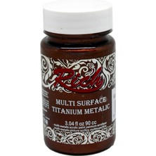 Rich Multi Surface Titanium Metalik Boya 90 cc Kahverengi 2536