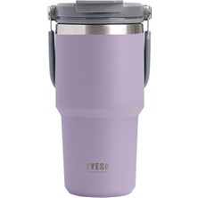 Tyeso Qq Termos Sızdırmaz Pipetli Çift Duvarlı Vakumlu 900ML