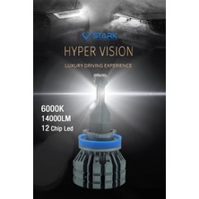 Stark Hyper Vision Csp Led Xenon Far Ampulü Beyaz Işık H7